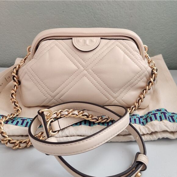 Tory Burch | Bags | Tory Burch Cream Quilted Leather  display picture 1